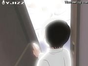 卡通动漫-淫魔对着自己的女神打飞机还想强奸她