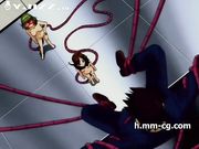 卡通动漫-被淫魔控制的少女们