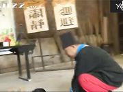 古装微电影拍摄花絮刁民小奴肉感十足板子拍你大屁股