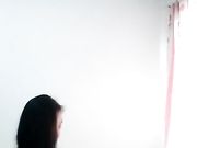 穿性感黑丝袜艺术院校露脸长发妹子闺房慢慢脱光衣服展示自信满满的肉体