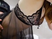 偷情爆操极品女秘书黑丝美臀后入洗漱台上操