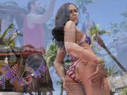 七月四日快乐 与阿里安娜·玛丽一起庆祝自由