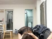 天天在家狠狠操逼表情看来男主是真的猛01