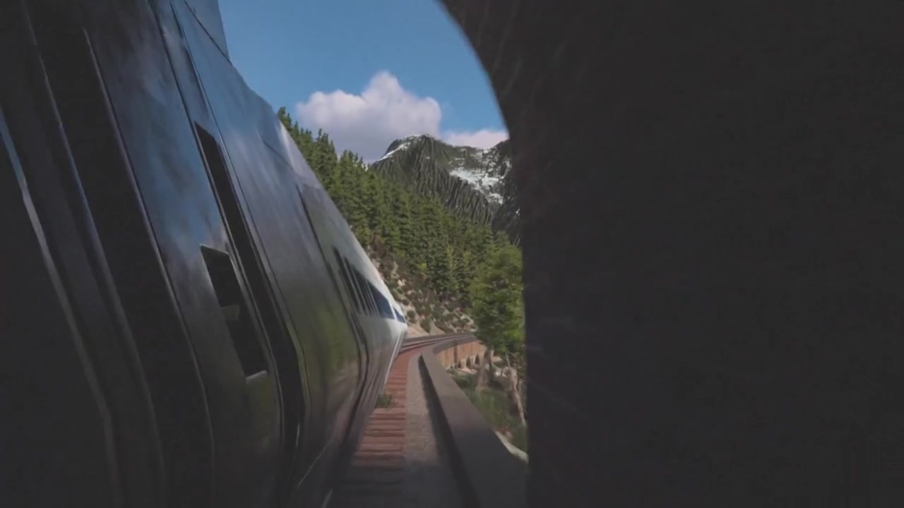 超然精品绝美人妖饱满黛西-泰勒火车包间里深喉后入