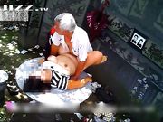 [20块钱公墓嫖妓系列]-长有点仙气白眉老翁在圆桌上爆操野鸡