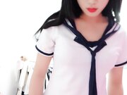 清纯姐姐穿上校服喊着好想要好想要 嗯~啊~嗯