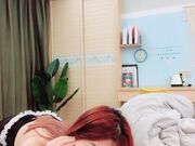 红色头发极品骚货妹子 终于换风格了 黑丝撕烂爆操大白屁股