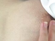 绝-版-灰-色-连-衣-裙-揉捏大奶诱惑