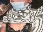 迷人的小姐姐全程露脸KTV喝高了 让大哥吃奶子舔逼 口交大鸡巴压在身下爆草