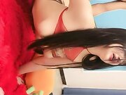 妖艳人妻露脸激情4P伺候三个大鸡巴 肚兜情趣高跟诱惑享受三个大鸡巴的蹂躏爆草1