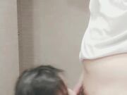 站立抽插骚话不断 骑乘姿势水好多 操到浴室 边洗边抽插太骚了2