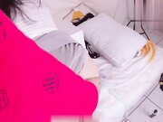 乖乖女友居家做爱，高潮喷水