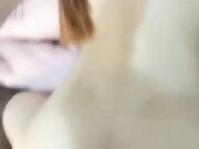 芳儿在人间高颜值嫩妹子道具玩弄啪啪 退下牛仔短裤自摸粉穴口交后入猛操