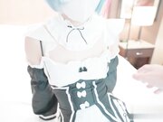 性感cos雷姆竟然是一个绿帽奴下部