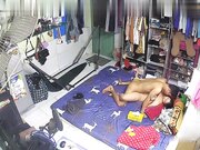 黑客破解家庭摄像头高清偷拍 年轻夫妻超会舔 颜射爆头满脸都是