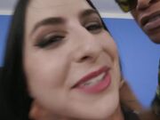 肛门可爱的黑发