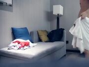 自称森航空姐 性感黑丝 高跟诱惑 穿上衣服逼价3500