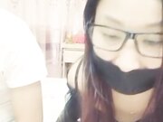 骚情少妇主播和炮友先吃饭 完事口交开始啪啪大秀