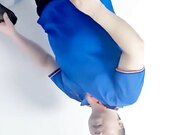 勾搭盲人男技师 包臀裙黑丝袜 掏出奶子揉捏