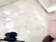 大白熊175美乳模特小骚货 给男友丝袜足交啪啪 表情骚死了