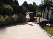 露天户外爆操性感的骚货只要有大鸡巴就可以随时随地的做爱