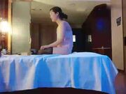 洗浴小会所小姐穿旗袍工装魅力无限 口交一顿舔逼出水开操