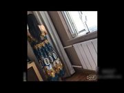 姐姐的长裙里面没穿内衣内裤