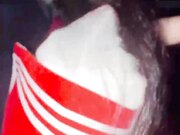 爸妈睡着后半夜拉着妹妹天台做爱，用我17CM的大鸡巴操她的小嫩紧逼逼