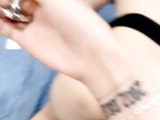 我的黑人兄弟 白嫩人妻被肛塞开发屁眼3P 小穴后庭黑白肉棒一起插 洞洞都被玩坏了