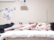 PD探花花季少女白裙翩翩跳跃色挑逗含苞待放