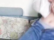 小伙沙发上露脸猛操美女同事各种姿势啪啪