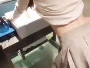 戴眼镜的反差母狗