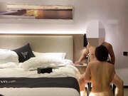 极品气质白领 高冷女神反差婊 为寻求刺激 神似刘浩存的旗袍美女 满屋都是摄像头