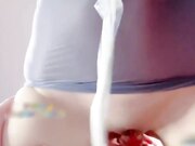 出轨人妻 背着老公偷情操逼给废物老公打电话说正在自慰