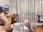爆操渔网袜女友