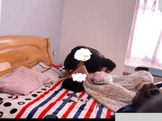 大神伟哥作用下 首次让女儿得到性高潮 偷偷中出嫩穴