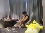 亂倫親妹妹奶牛裝調情頗顯可愛