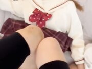 反差婊校花双马尾萝莉被无套爆肏粉嫩小穴清纯浪叫Gril