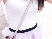 最近很火的网红刘婷天台勾搭个正在晾床单的打工仔啪啪妹子嫌他鸡巴不够硬