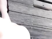 网红刘婷剧情演绎路边搭讪打扮性感的妹子在树荫下野战不时有人路过非常刺激