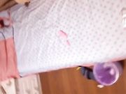 为了讨好经理邀请他一起回家3P气质漂亮的老婆,还提前穿好情趣黑丝服,一前一后狠狠操,