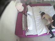 猥琐男调教性感漂亮女友喊爸爸,女不同意被男的用手暴力扣插到高潮