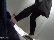 某大学女卫生间定点针孔偷拍一个接一个学妹方便拍脸又拍下面眼镜黑丝妹不错屁股又白又圆又大