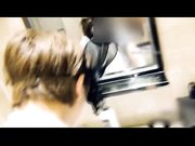 连衣裙渔网袜身材微丰满真性感