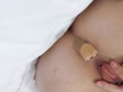 少女鱼丸创可贴这样用自慰搞出血啦