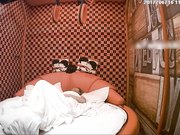 主题酒店偷拍-纹身哥和女友可爱漂亮的女闺蜜偷情,玩了个新花招吊起来操,搞的美女受不了