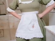 超卡哇伊网红美少女三寸萝莉会员版之肛交女仆 女仆装+香蕉君肛交+双插双穴+灌肠+失禁 高清1080P原版无水印