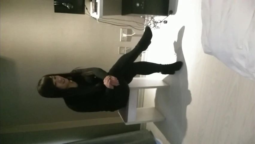 对白搞笑淫荡各种粗口生意不忙了一身黑气质人妻少妇宾馆约战炮友这娘们太骚了使劲霍霍干的饥渴淫叫