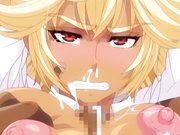 (18禁アニメ) [ピンクパイナップル] 学園の生贄慰み者と化した巨乳不良少女～白濁に侵される褐色＆堕肉の狂宴