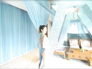 新人模特D杯妹妹杨小默首部性欲写真D杯修长美腿